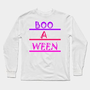 Boo A Ween Long Sleeve T-Shirt